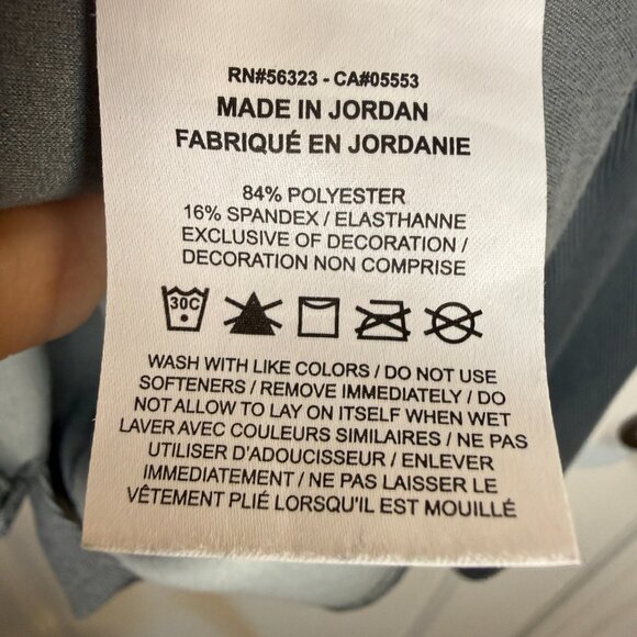 Nike Running Dri Fit Womens Sweatshirt Jacket Pullover 1/4 Zip Size Medium Gray - Picture 4 of 6